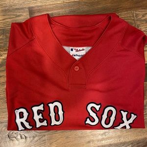 Majestic Brand Red Sox Jersey